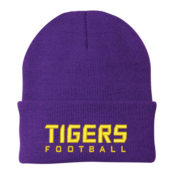 Tigers Football Beanie Thumbnail