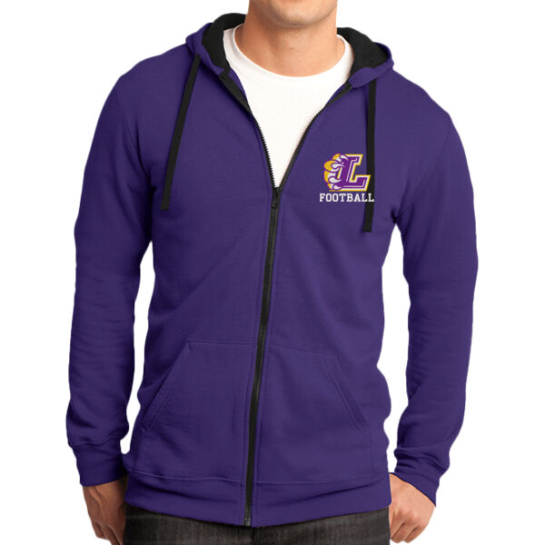 Football L - The Concert Fleece ® Full Zip Hoodie Thumbnail